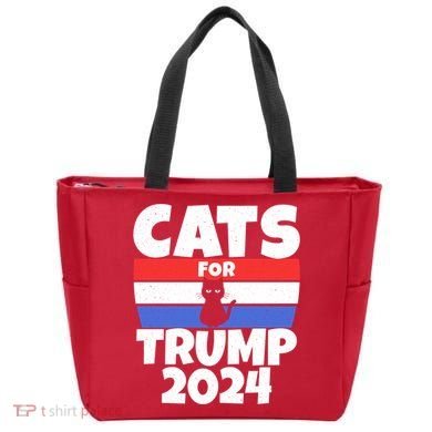 Cats For Trump 2024 Tote Bag