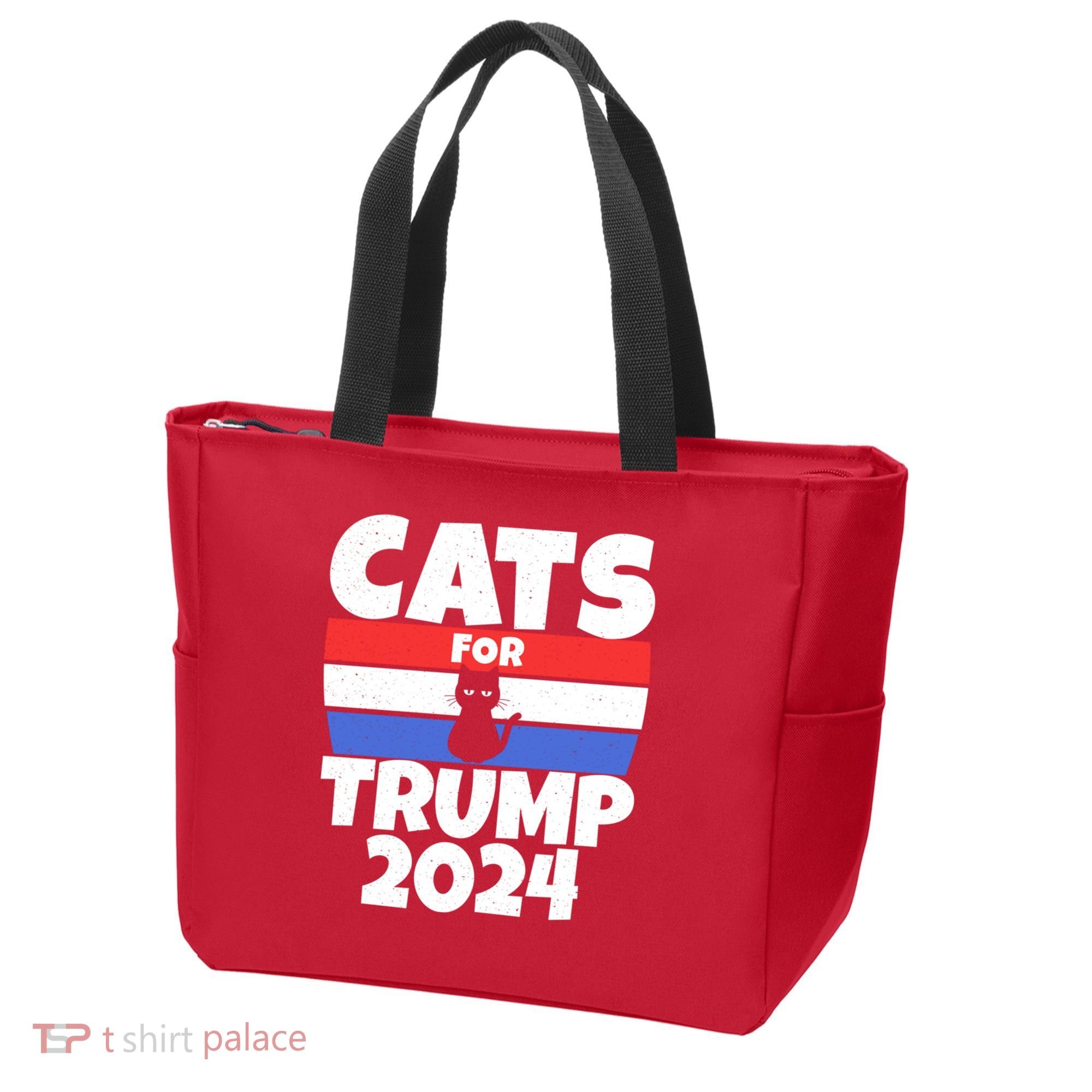 Cats For Trump 2024 Tote Bag