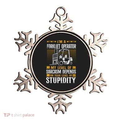 Certified Forklift Truck Operator Vintage I'm A Forklift Ornament