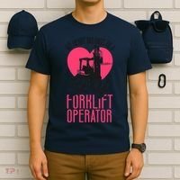 Certified Forklift Truck Operator Girlfriend My Heart T-Shirt thumb 6