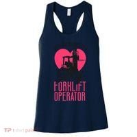 Certified Forklift Truck Operator Girlfriend My Heart Women's Tank Top thumb 0