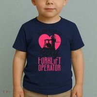 Certified Forklift Truck Operator Girlfriend My Heart Toddler T-Shirt thumb 2