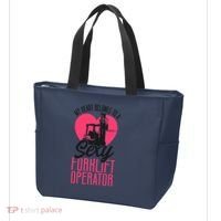 Certified Forklift Truck Operator Girlfriend My Heart Tote Bag thumb 3
