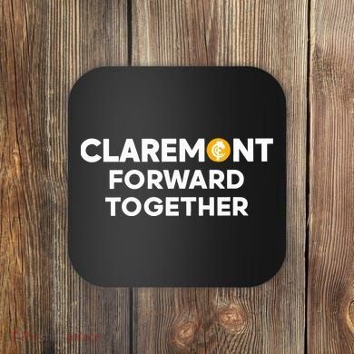 Claremont Forward Together Coaster