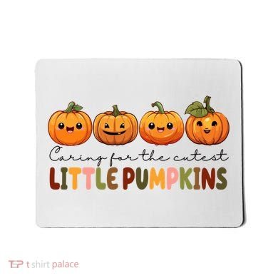Caring For The Cutest Little Pumpkins Mousepad