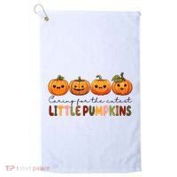 Caring For The Cutest Little Pumpkins Golf Towel thumb 0