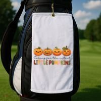 Caring For The Cutest Little Pumpkins Golf Towel thumb 2