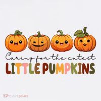 Caring For The Cutest Little Pumpkins Golf Towel thumb 3