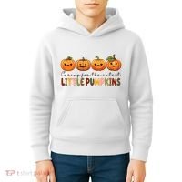 Caring For The Cutest Little Pumpkins Kids Hoodie thumb 4