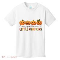 Caring For The Cutest Little Pumpkins Kids T-Shirt thumb 0