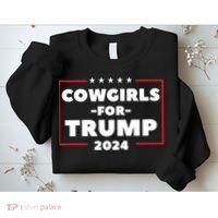 Cowgirls For Trump 2024 Sweatshirt thumb 2