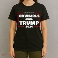 Cowgirls For Trump 2024 T-Shirt thumb 4