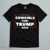 Cowgirls For Trump 2024 T-Shirt thumb 5