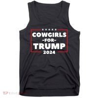 Cowgirls For Trump 2024 Tank Top thumb 0