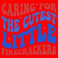 Caring For The Cutest Little Firecrackers 4th Of July Santa Hat thumb 1