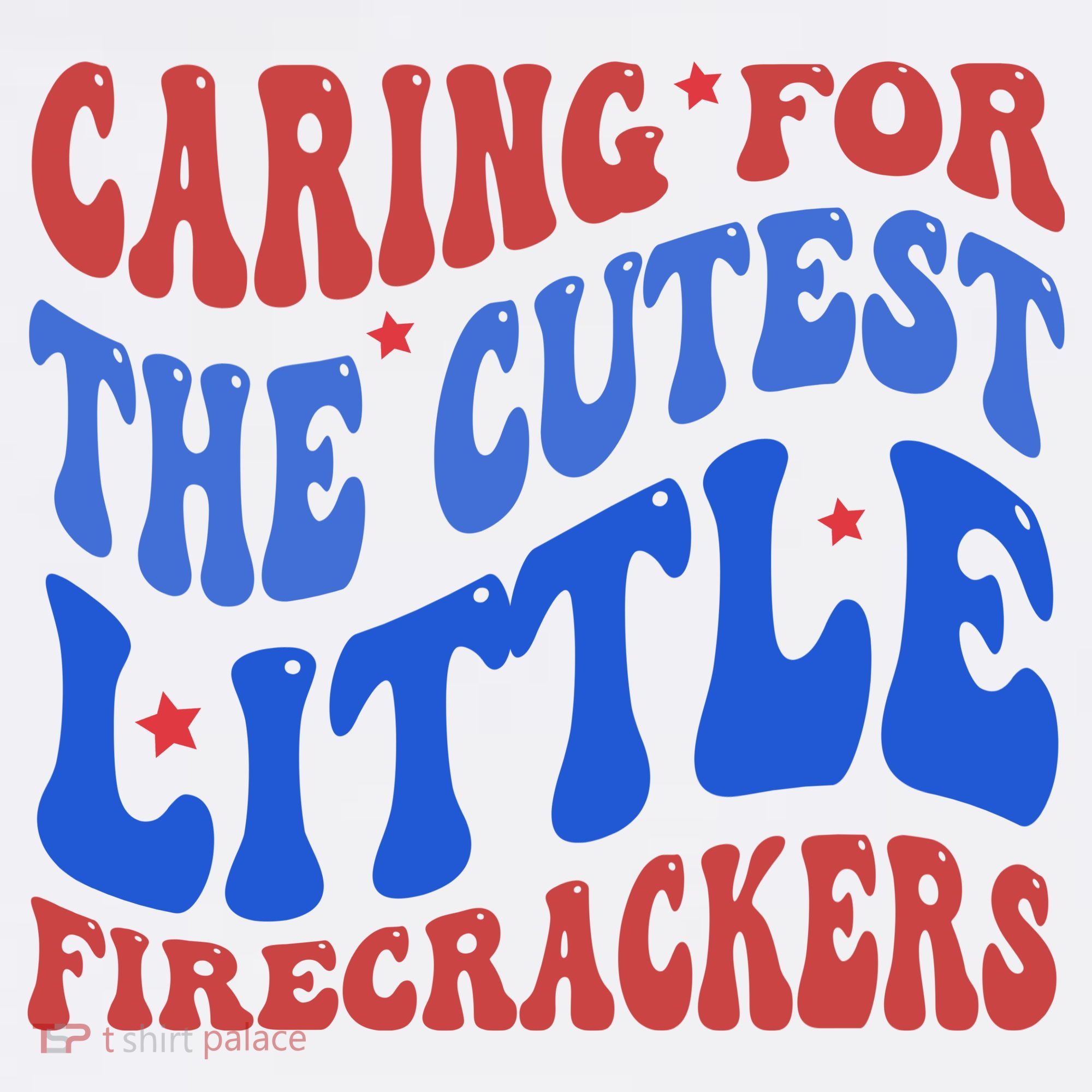 Caring For The Cutest Little Firecrackers 4th Of July Apron