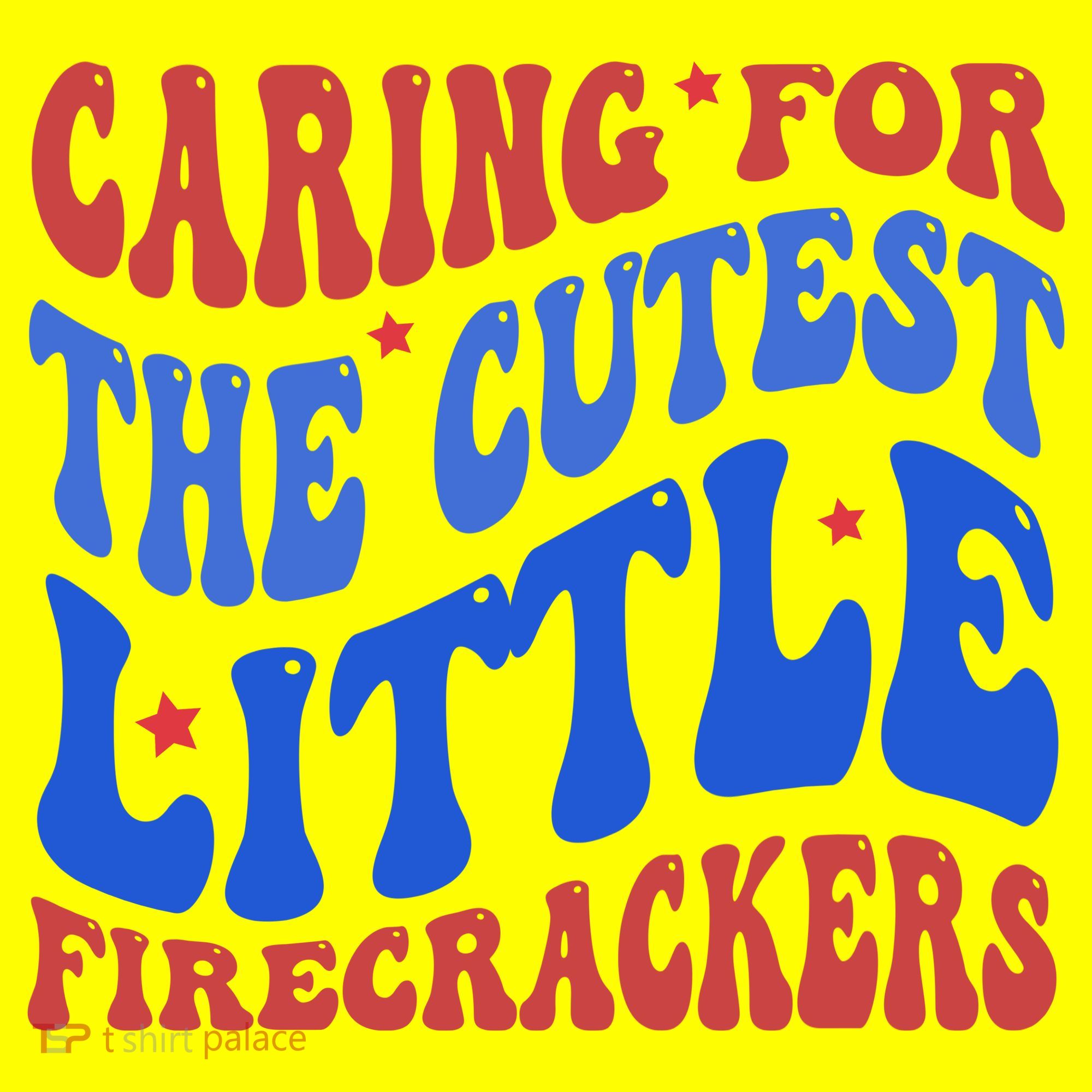 Caring For The Cutest Little Firecrackers 4th Of July Baby Bodysuit
