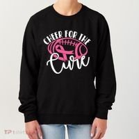 Cheer For The Cure Pink Breast Cancer Awareness  Women's Sweatshirt thumb 0