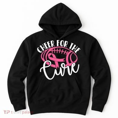 Cheer For The Cure Pink Breast Cancer Awareness  Hoodie