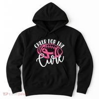 Cheer For The Cure Pink Breast Cancer Awareness  Hoodie thumb 0