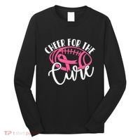 Cheer For The Cure Pink Breast Cancer Awareness  Long Sleeve Shirt thumb 0