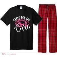 Cheer For The Cure Pink Breast Cancer Awareness  Pajama Set thumb 0