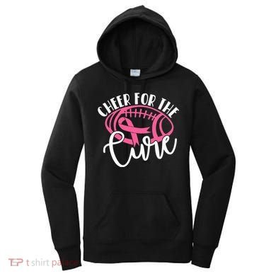 Cheer For The Cure Pink Breast Cancer Awareness  Women's Hoodie