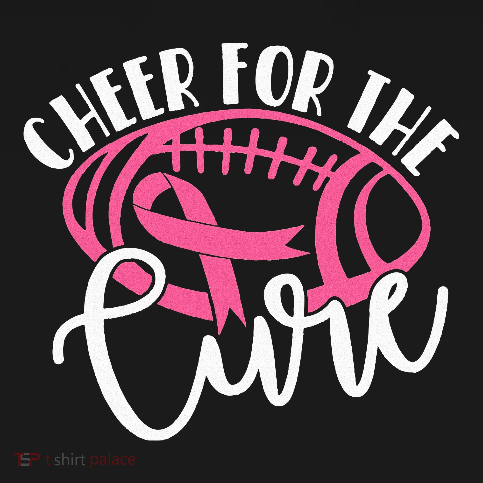 Cheer For The Cure Pink Breast Cancer Awareness  Mousepad