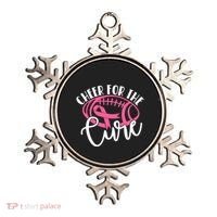 Cheer For The Cure Pink Breast Cancer Awareness  Ornament thumb 0