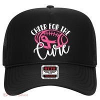 Cheer For The Cure Pink Breast Cancer Awareness  Hat thumb 0