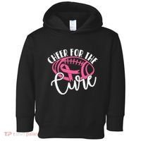 Cheer For The Cure Pink Breast Cancer Awareness  Toddler Hoodie thumb 0