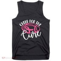 Cheer For The Cure Pink Breast Cancer Awareness  Tank Top thumb 0