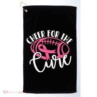 Cheer For The Cure Pink Breast Cancer Awareness  Golf Towel thumb 0