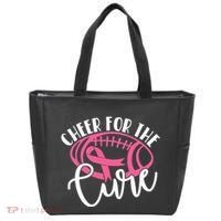 Cheer For The Cure Pink Breast Cancer Awareness  Tote Bag thumb 0