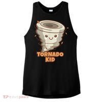 Cute Funny Tornado Kids Active Toddlers Boys Girls Cute Gift Cute Gift Ladies PosiCharge Tri-Blend Wicking Tank thumb 0