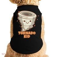 Cute Funny Tornado Kids Active Toddlers Boys Girls Cute Gift Cute Gift Doggie Tank thumb 0
