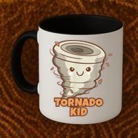 Cute Funny Tornado Kids Active Toddlers Boys Girls Cute Gift Cute Gift Coffee Mug thumb 2