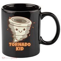 Cute Funny Tornado Kids Active Toddlers Boys Girls Cute Gift Cute Gift 11oz C Handle Ceramic Mug thumb 0