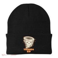 Cute Funny Tornado Kids Active Toddlers Boys Girls Cute Gift Cute Gift Beanie thumb 0