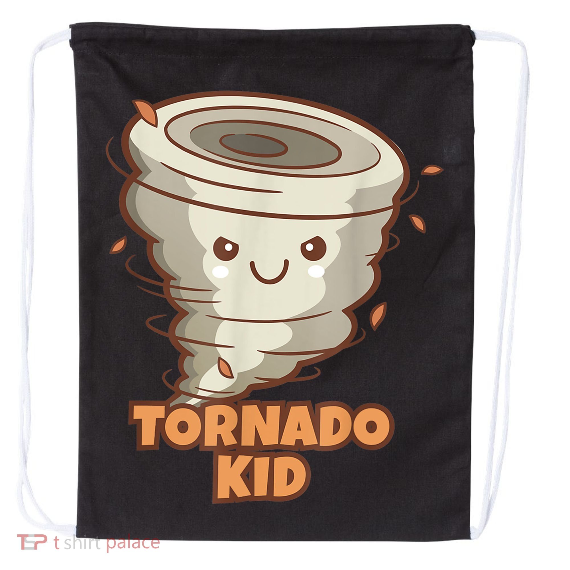 Cute Funny Tornado Kids Active Toddlers Boys Girls Cute Gift Cute Gift Drawstring Bag