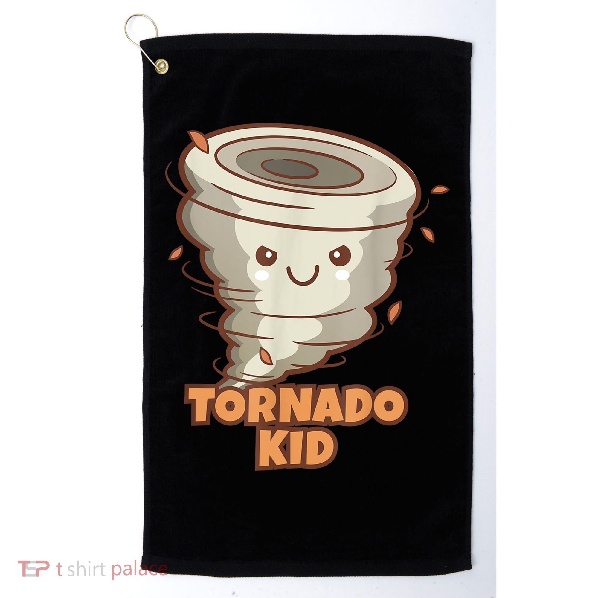 Cute Funny Tornado Kids Active Toddlers Boys Girls Cute Gift Cute Gift Golf Towel