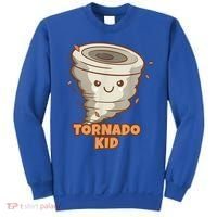 Cute Funny Tornado Kids Active Toddlers Boys Girls Cute Gift Cute Gift Sweatshirt thumb 0