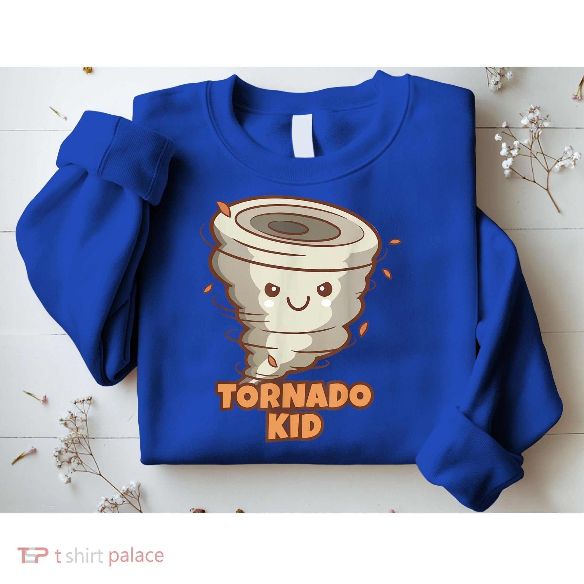 Cute Funny Tornado Kids Active Toddlers Boys Girls Cute Gift Cute Gift Sweatshirt
