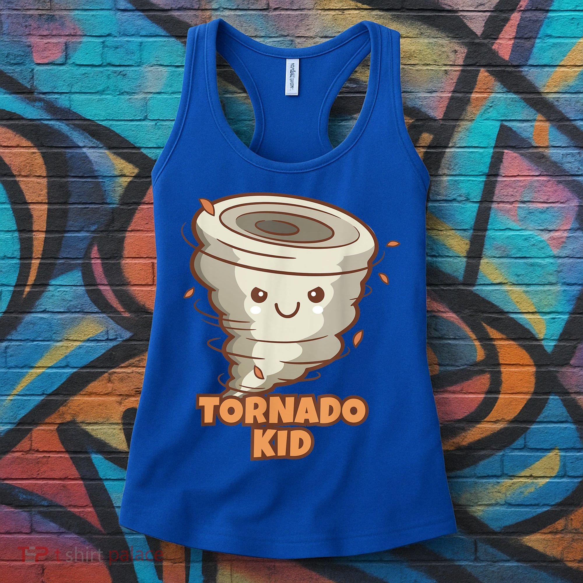 Cute Funny Tornado Kids Active Toddlers Boys Girls Cute Gift Cute Gift Women's Tank Top