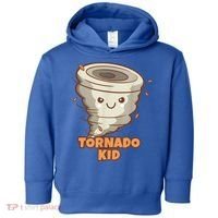 Cute Funny Tornado Kids Active Toddlers Boys Girls Cute Gift Cute Gift Toddler Hoodie thumb 0