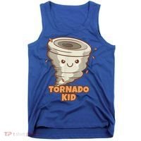 Cute Funny Tornado Kids Active Toddlers Boys Girls Cute Gift Cute Gift Tank Top thumb 0