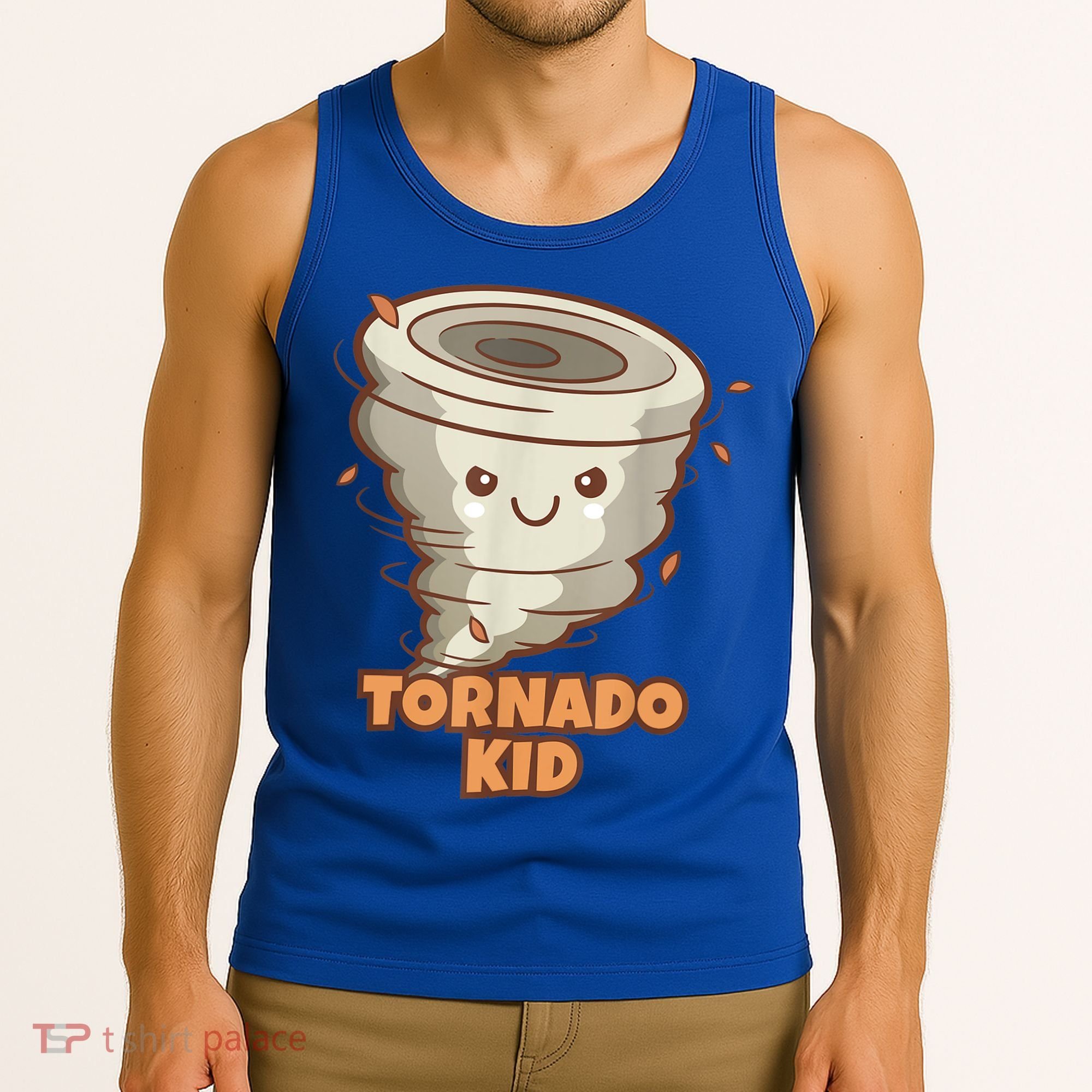 Cute Funny Tornado Kids Active Toddlers Boys Girls Cute Gift Cute Gift Tank Top