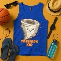 Cute Funny Tornado Kids Active Toddlers Boys Girls Cute Gift Cute Gift Tank Top thumb 4