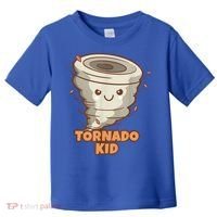 Cute Funny Tornado Kids Active Toddlers Boys Girls Cute Gift Cute Gift Toddler T-Shirt thumb 0