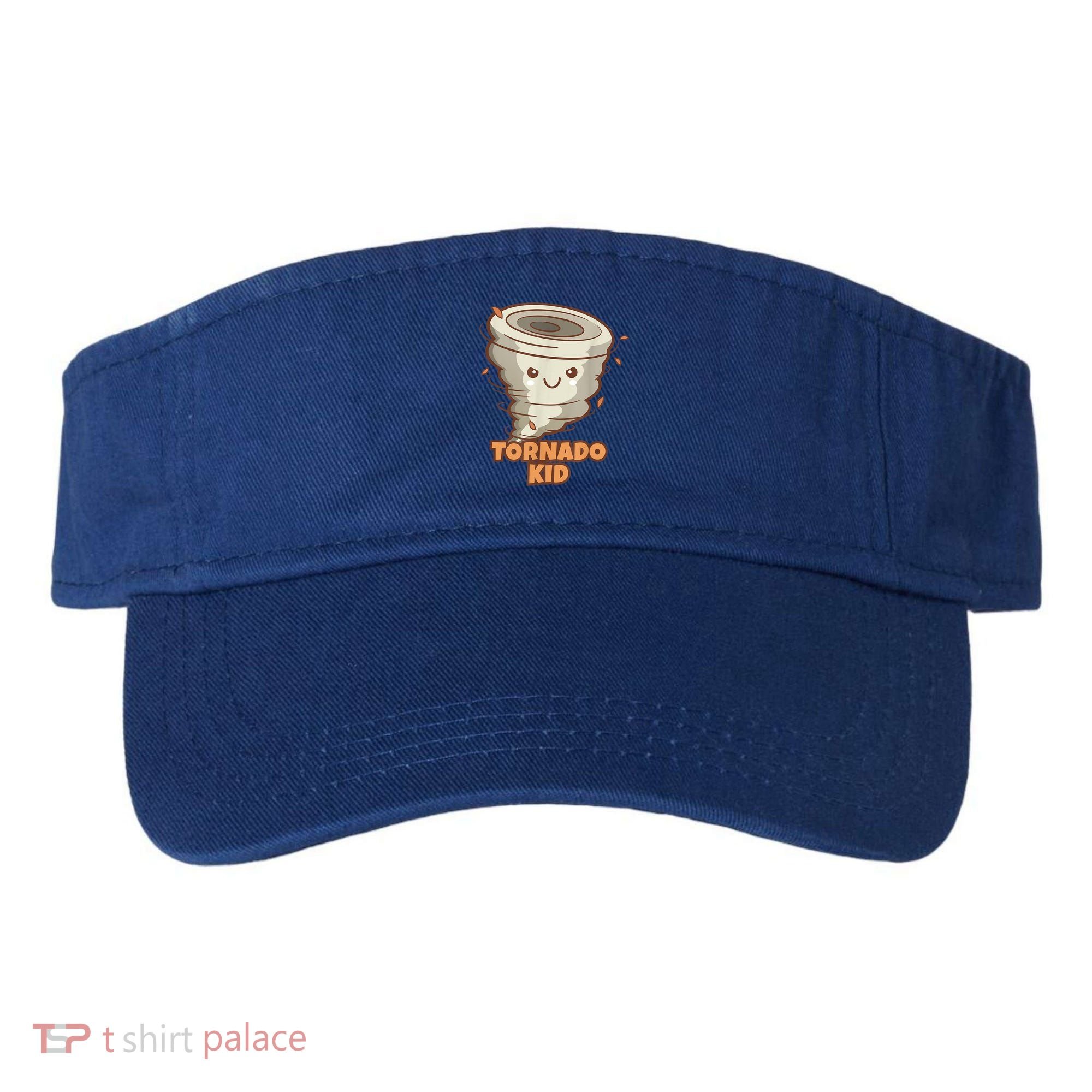Cute Funny Tornado Kids Active Toddlers Boys Girls Cute Gift Cute Gift Visor